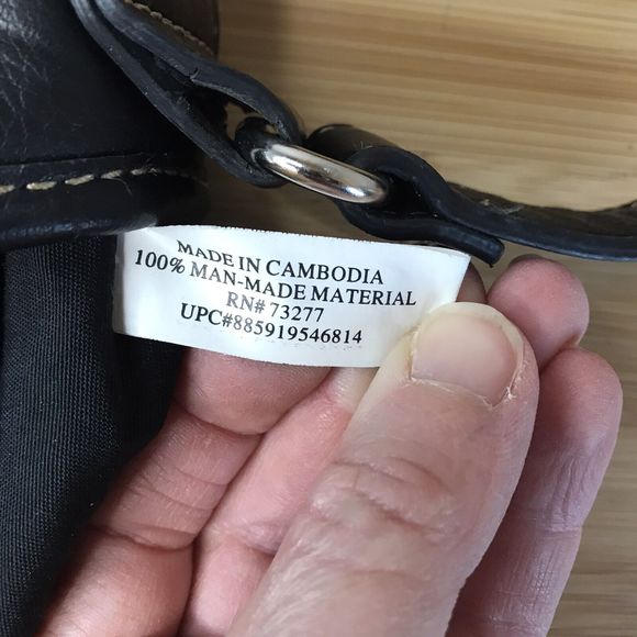 CHAPS Boho Western Country Woven Synthetic Leather Purse Crossbody - Picture 7 of 11